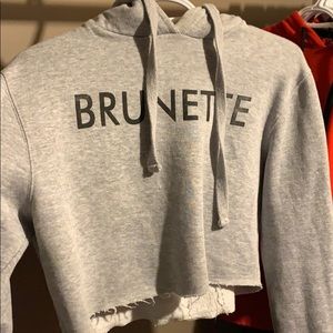 “Brunette” hoodie